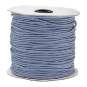 328ft(100m) 0.1"(2.5mm) Elastic String Cord Jewelry Stretchy Cord Grey