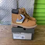 Timberland 6in Premium Boot Wheat Boots Classic 1.5 Youth New In Box Primaloft