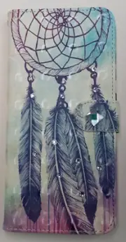 Cell Phone Case Samsung Galaxy A52 5G Feather Wind Chimes Dream Catcher A057