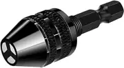 GLBMLMTHZP Mini Keyless Drill Chuck Self-Tighten Electric Drill Bits Collet Fixture Tools 1/4inches Hex Shank Quick Change Adapter Converter Chuck(0.3-3.6mmB)