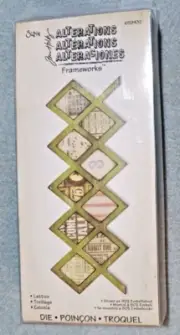 SIZZIX ALTERATIONS Frameworks DIE Lattice #659432