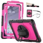 FS FANSONG Case for Samsung Galaxy Tab A9+ / A9 Plus 11-Inch 2023 Heavy Rose