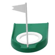 Indoor Outdoor Plastic Putting Cup Practice Aids With Adjustable Hole FF