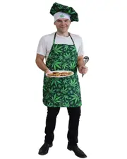 The Cookie Man Marijuana Apron