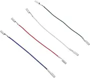 SEWACC Record Player Lead Wires 4 Pack Lead Wires Vinyl Record Player Accessories
