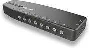 Signal Booster, SLx TV 8 Output 27824BMR - Distribute Your HD TV/FM/DAB Signal to Up to 8 Different Locations for HD and Freeview