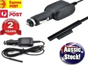 Car Charger Power Supply Adapter 12V Magnetic For Microsoft Surface Pro 4 3 AU