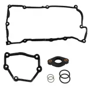 Valve Cover Gasket Set for - E87 120I E46 318I E90 320I X3 N46 N42 11120032224 11120028033 black