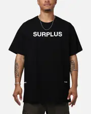 [DANIEL PATRICK] Daniel Patrick Surplus Logo T-shirt Black - Size M M Black