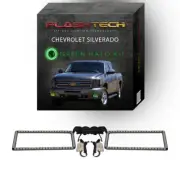 Green Angel Eye LED Fog Light Halo kit for 07-13 Chevrolet Silverado Fog Lights (for: Chevrolet)