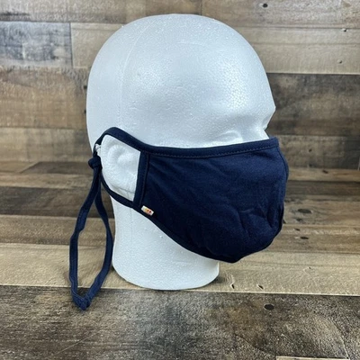 Marine Layer Face Mask Cotton Washable Breathable Adjustable w/ Filter Pocket 5x