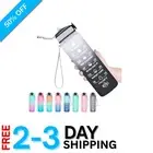 Lightweight 32 oz Time Marker Water Bottle with Carrying Strap for Outdoors