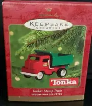 2000 Hallmark Keepsake Ornament TONKA Dump Truck Free Shipping