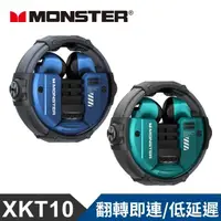 在飛比找momo購物網優惠-【MONSTER 魔聲】旋轉式鋅合金真無線藍牙耳機(XKT1