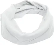 Headbands for Women Non Slip Turban Hair Wrap Elastic Hair Bands Workout Running Headwrap Sweat Yoga Head Bands for Girls (White)