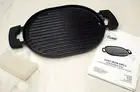 New Nuwave 14" x 10" Non Stick Cast Iron Induction Grill Pan Skillet Griddle