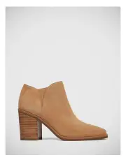 [Wittner] Presli Suede Leather Ankle Boot in Camel