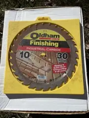 Oldham Finishing Industrial Carbide 10” 30tooth