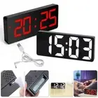 Voice Control Mirror Clock LED Digital Alarm Clock New Alarm Clock School