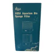 AQQA Aquarium Sponge Filter Submersible Fish Tank Filter 20-110 Gallon Tank