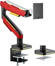 Humanex T18-1E RGB Lighting Gaming Monitor Arm Red