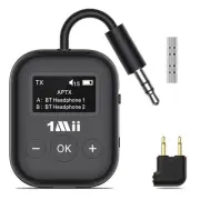 Airplane Bluetooth 5.3 Transmitter for All Headphones - Bluetooth Adapter for