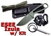 ESEE Izula OD Green Blade + Complete Kit IZULA-OD-KIT