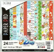 Christmas Zoe & Ziggy Ciao Bella 24 Double Sided Sheets 6x6 Paper Pack Italy