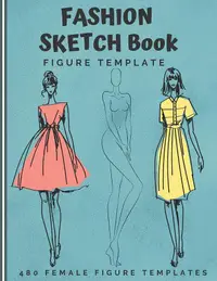 在飛比找誠品線上優惠-Fashion Sketch Book Figure Tem