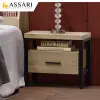 【ASSARI】佐久間日式床邊櫃(寬47x深30x高43cm)