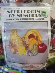 Needlepoint by Numbers Cornucopia Hanging Needlecraft Ala Mode Kit