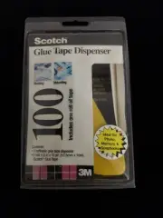 Scotch Glue Tape Dispenser Photos Memory Boards Scrapbook Matting Mounting 3M