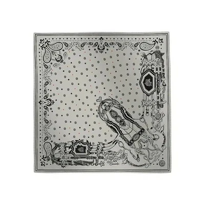 HERMES Bandana 55 Twilly Silk Women s Scarf