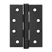 McCallum Ball Bearing Butt Hinge Fixed Pin 100x75mm Eco Black S226