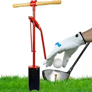 Portable Golf Hole Cutter, Golf Putting Green Hole Cutter with Handle, Golf Hole Digger Cutter for Putting Greens, Manual Golf Hole Digger Green Tools Cutter for Backyard, Garden, Outdoor Practice