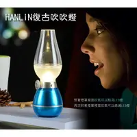 在飛比找樂天市場購物網優惠-HANLIN-LED04W 復古吹吹燈 可調光LED小夜燈 