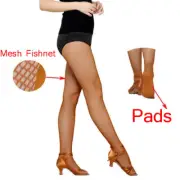 Mesh Fishnet stockings socks Foot Pads Bone line Thigh-Highs For Dance Contest
