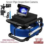 Sewer Camera 4.3" HD Drain Sewer Pipeline Endoscope Camera with 12PCS LED Light