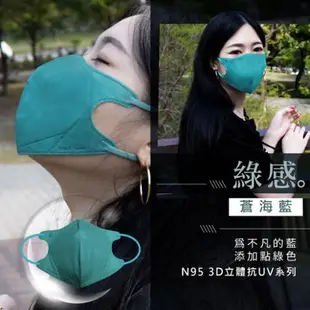 【藍鷹牌】N95立體型成人醫用口罩 五層防護 50片x1盒