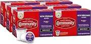 Community Coffee Single Serve Coffee Pods, New Orleans Blend Special Dark Roast, 72 Count
