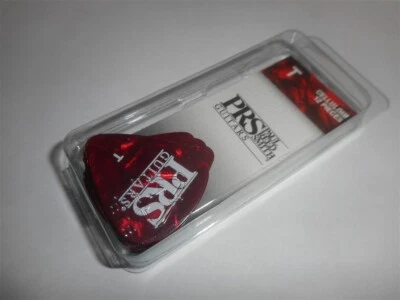 NEW PRS Celluloid Guitar Picks (12), Red Tortoise - THIN, 100147:001:008:002