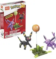 MEGA Construx Pokémon Building Toy Kit Umbreon & Espeon 2 Action Figures NEW