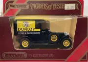 Matchbox Models of Yesteryear Y5 1927 Talbot Delivery Van Dunlop Tires C1978
