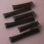 19 20 22mm Leather Watch Band Strap For Tag Heuer Bracelet + Tools