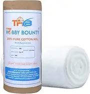 THB (500gmX20), Pure Cotton Roll For Makeup Remover Cotton Pads For Face | Toner application |Ultra Soft |Cotton Facial Cleansing Wipes For Parlor and Baby Care