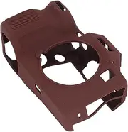 Silicone Protective Case, Shockproof Anti Slip Camera Cover Skin Case for A7R5 (Brown)