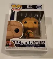 Funko POP! Movies E.T. with Flowers #1255 E.T. mint condition