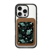 Snappy MagSafe Wallet Snappy™ BioVeg Wallet MagSafe Compatible Fish Abyssal Monster and bioluminescent Sea Creatures on Deep Ocean Zone