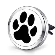 Car Air Freshener | Car Diffuser With Vent Clip | Dog Paw Car Scents Air Freshener | Strong Car Perfume Air Freshener | Portable Locket Car Aromatherapy Diffuser Vent Clip