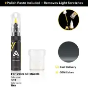 Touch Up Paint For Volvo All Models 303 Gra With Polish Paste